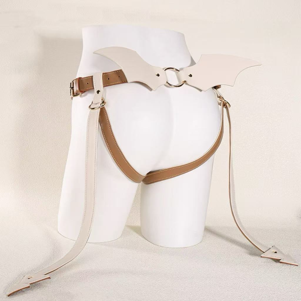 Female Leather Strap-On Harness for BDSM
