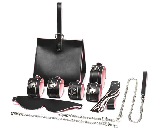 Leather Restraints Bondage Starter Kit