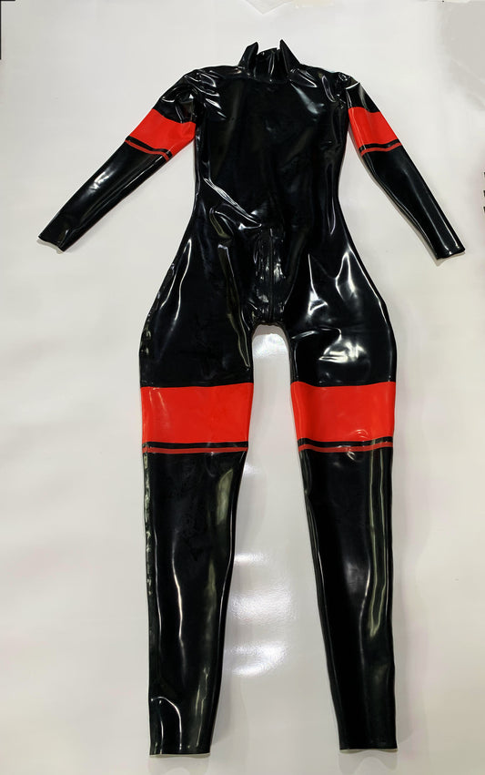 a latex bodysuit male