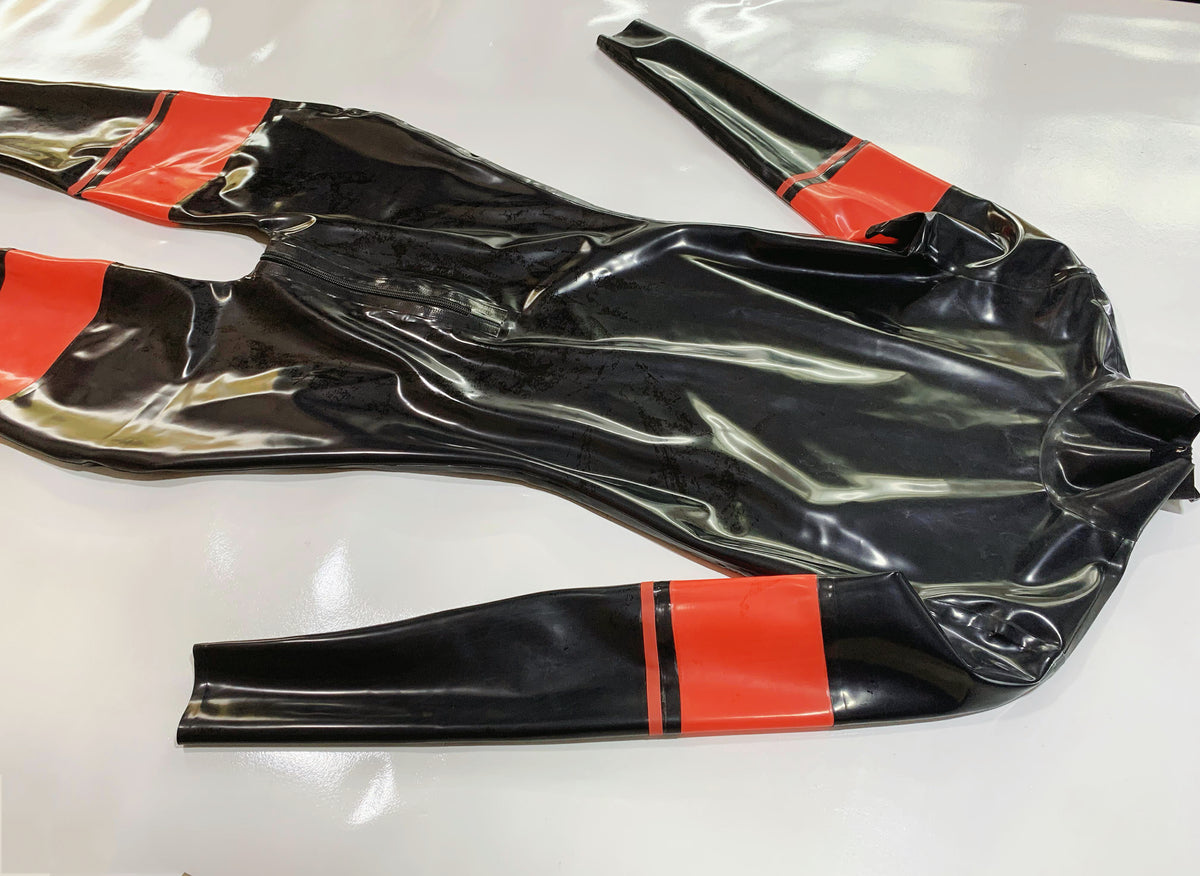 a latex bodysuit male