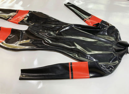 a latex bodysuit male