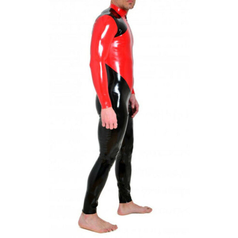 a Latex Bodysuit Men