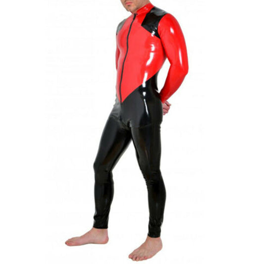 a Latex Bodysuit Men