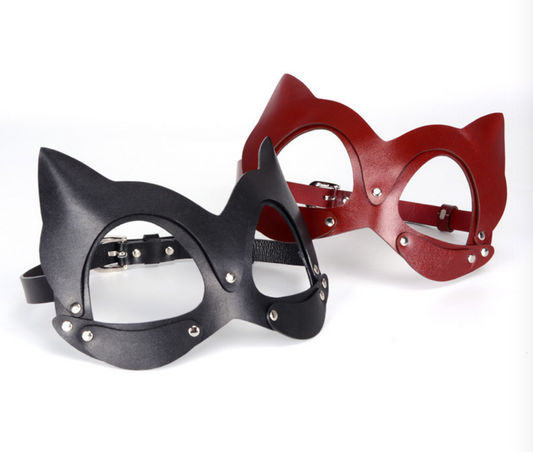 black and red sex masks