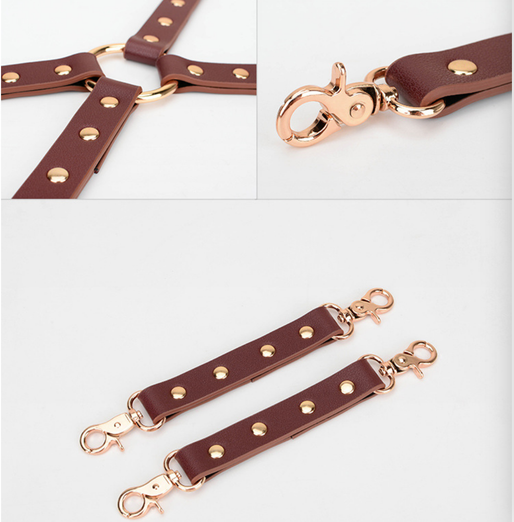 wine leather straps